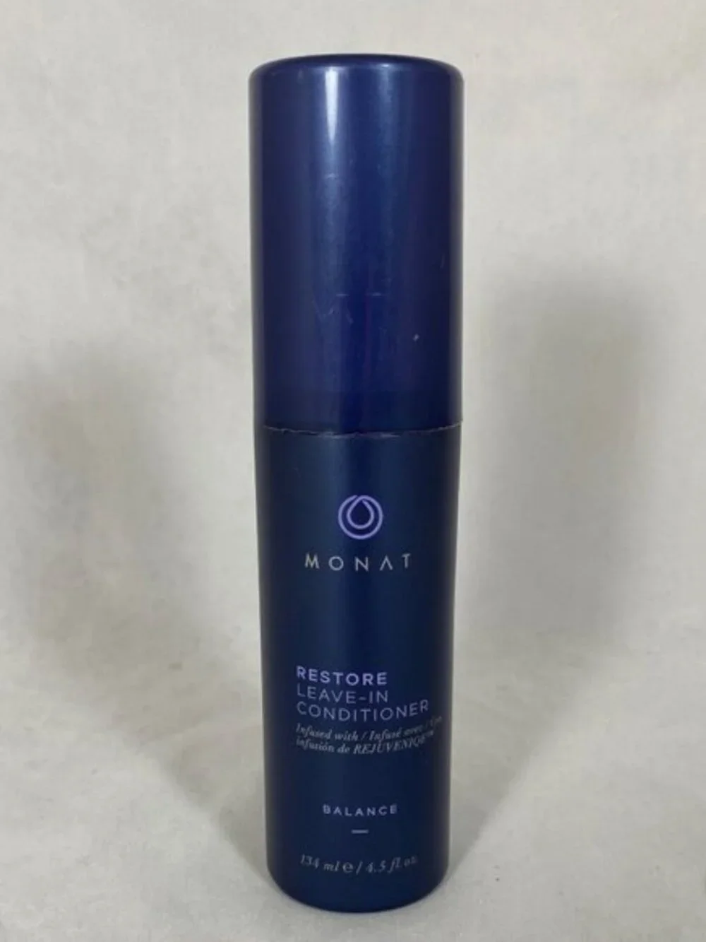 Monat Restore Leave In Conditioner Anti-Frizz Damaged Dry Hair Rejuvenate 4.5 oz